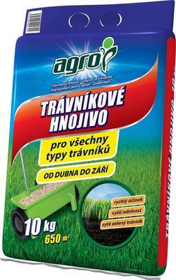 AGRO Trávníkové hnojivo pytel 10 kg